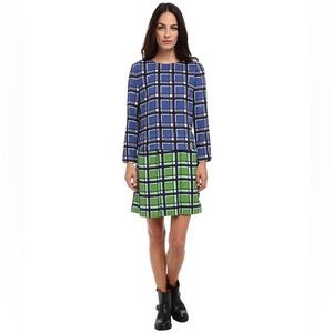 Marc Jacobs Toto Plaid Skipper Dress Size Small